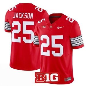 Bo Jackson Red Jersey Stitched Scarlet Vapor